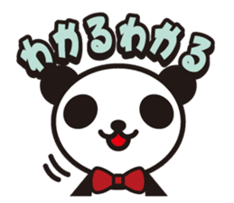 white&black panda vol.9 sticker #4081669