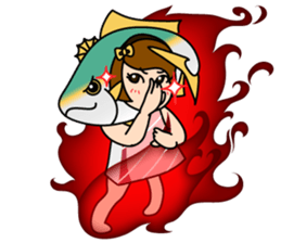 [3rd dish] Natural Yellowtail sticker #4081821