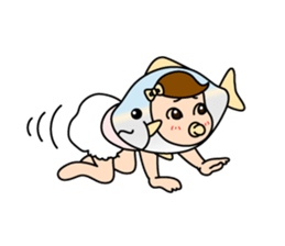 [3rd dish] Natural Yellowtail sticker #4081832