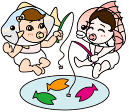 [3rd dish] Natural Yellowtail sticker #4081836