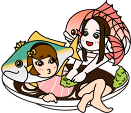 [3rd dish] Natural Yellowtail sticker #4081838