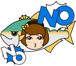 [3rd dish] Natural Yellowtail sticker #4081841