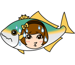 [3rd dish] Natural Yellowtail sticker #4081846