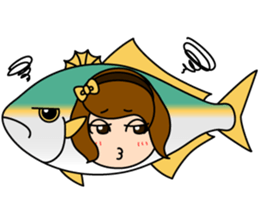 [3rd dish] Natural Yellowtail sticker #4081849