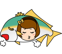 [3rd dish] Natural Yellowtail sticker #4081850