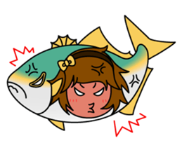 [3rd dish] Natural Yellowtail sticker #4081853