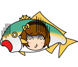 [3rd dish] Natural Yellowtail sticker #4081855