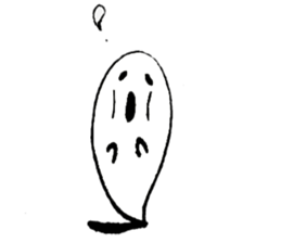 angry ghost sticker #4081989