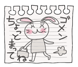 Mimi and message 3 sticker #4082114