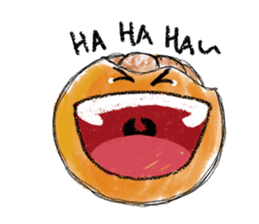 Zombie Orange Apocalypse sticker #4082219