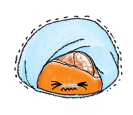 Zombie Orange Apocalypse sticker #4082220