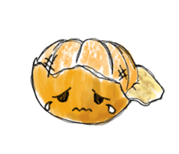 Zombie Orange Apocalypse sticker #4082230