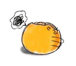 Zombie Orange Apocalypse sticker #4082232