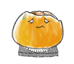 Zombie Orange Apocalypse sticker #4082233