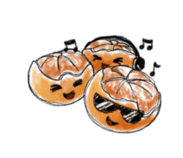 Zombie Orange Apocalypse sticker #4082235