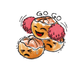 Zombie Orange Apocalypse sticker #4082237