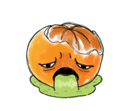 Zombie Orange Apocalypse sticker #4082239