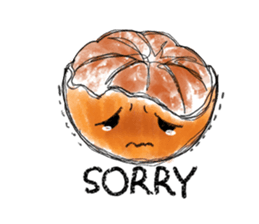 Zombie Orange Apocalypse sticker #4082242