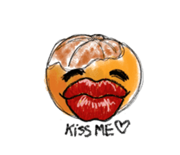 Zombie Orange Apocalypse sticker #4082243