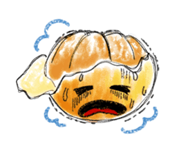 Zombie Orange Apocalypse sticker #4082245