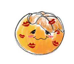 Zombie Orange Apocalypse sticker #4082252