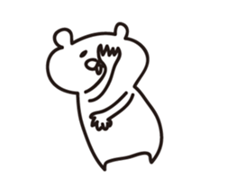 relax mouse  GORONSUKE sticker #4082328