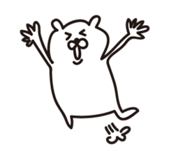 relax mouse  GORONSUKE sticker #4082334