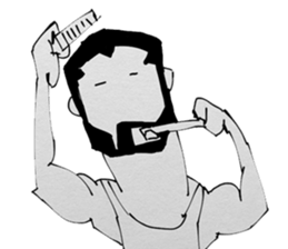 Beard Uncle sticker #4083267