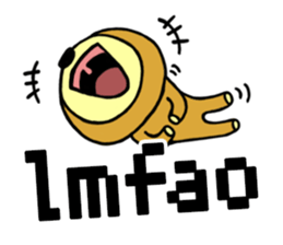 Abbreviation bear sticker #4083337