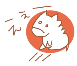 It is a cute horse illustrations sticker #4083538