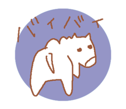 It is a cute horse illustrations sticker #4083540