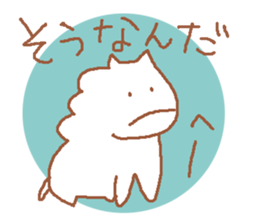 It is a cute horse illustrations sticker #4083543