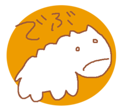 It is a cute horse illustrations sticker #4083566