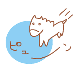 It is a cute horse illustrations sticker #4083569