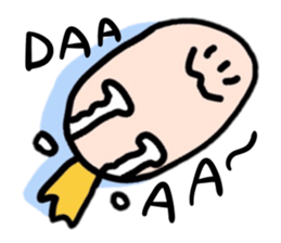 The man bald mystery sticker #4083966