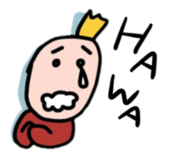 The man bald mystery sticker #4083977