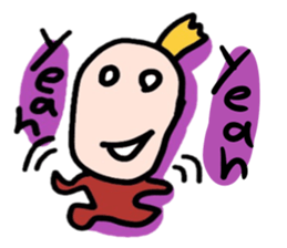 The man bald mystery sticker #4083981