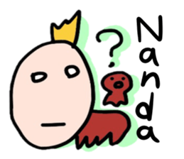 The man bald mystery sticker #4083995