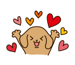 I Love Labrador Retriever! sticker #4084002