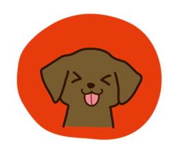 I Love Labrador Retriever! sticker #4084005