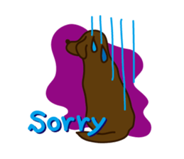 I Love Labrador Retriever! sticker #4084036