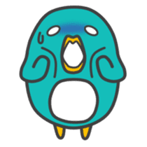 Unique Penguin Sticker fat sticker #4084151