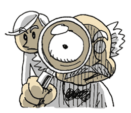 doctor and assistant sticker #4084603