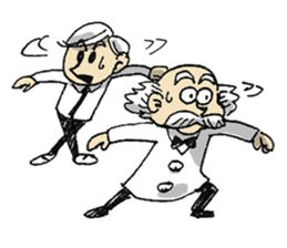 doctor and assistant sticker #4084607