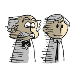 doctor and assistant sticker #4084625