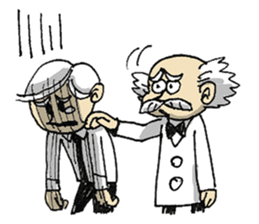 doctor and assistant sticker #4084635