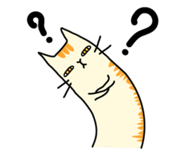 SNAKAT: The long lazy cat sticker #4084684