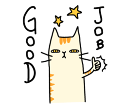 SNAKAT: The long lazy cat sticker #4084689