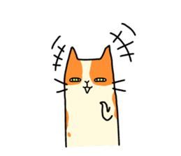 SNAKAT: The long lazy cat sticker #4084694