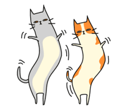 SNAKAT: The long lazy cat sticker #4084698